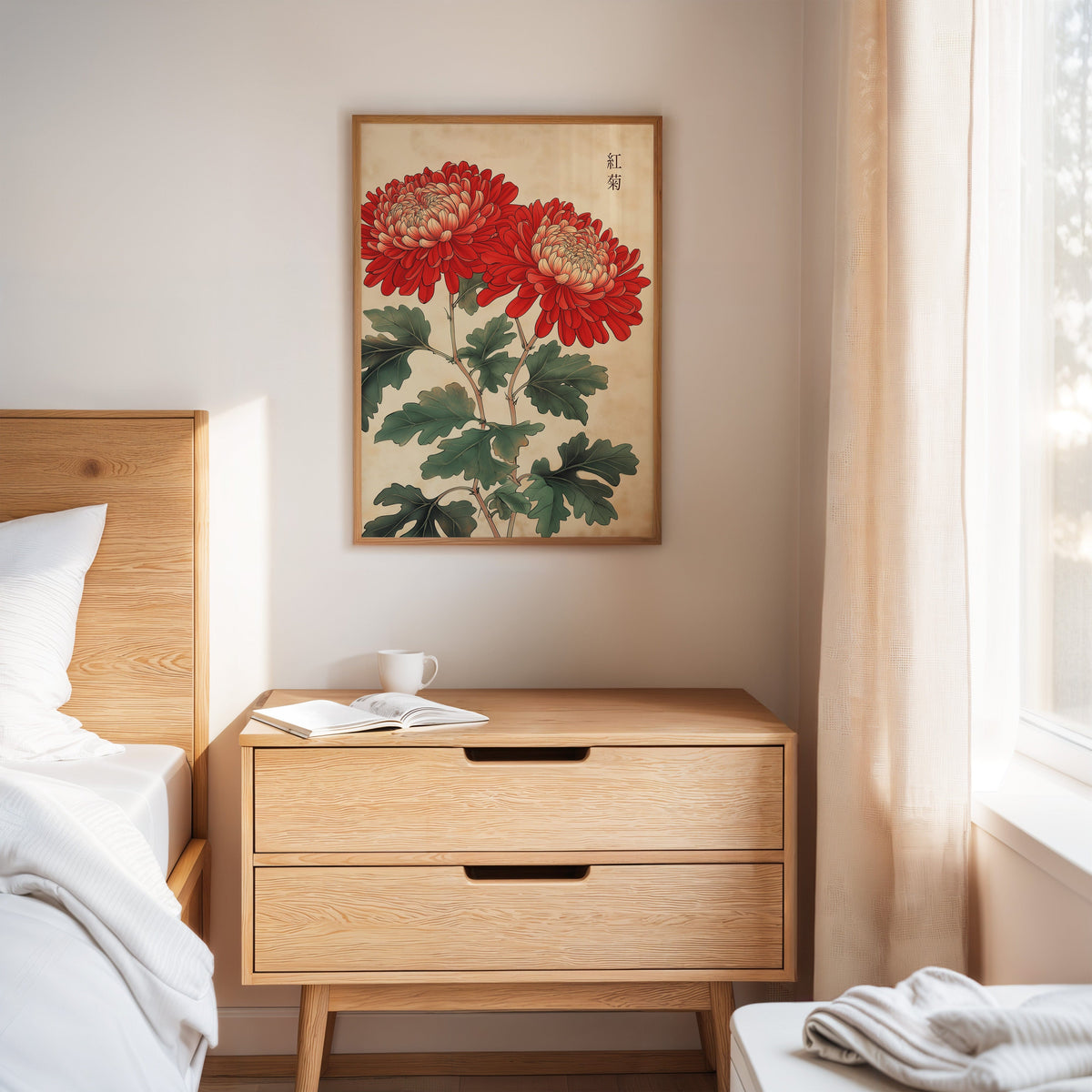 Red Chrysanthemum Elegance, photo 10 of 19