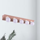GobekUsa Macaron Style 5-Light Metal Vanity Sconce in Pink/Yellow - Brighten Up Your Walls