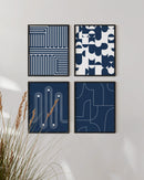 Navy abstract
