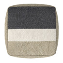 Clay - Square Pouf, Upholstered