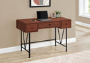 Computer Desk For Home Office, Stylish Design, Storage Drawers, Transitional by HouseOfZazla