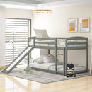 Durable Bunk Bed With Convertible Slide And Ladder by HouseOfZazla