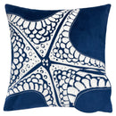 Seastar Starfish Pillow Cover - Indigo by Unique Piece Furniture
