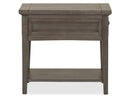 Paxton Place - Rectangular End Table - Dovetail Gray