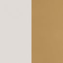 Square Counter Height Stools (Set of 2) - Beige / Gold by HouseOfZazla
