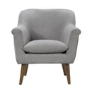 Shelby - Woven Fabric Oversized Armchair by HouseOfZazla