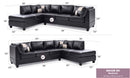 Malone - Comfort Sectional by HouseOfZazla