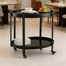 Oval Kitchen Island & Bar Cart by HouseOfZazla
