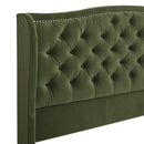Marcella - Upholstered Shelter Headboard Bed Set by Unique Piece Furniture