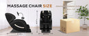 Massage Chair Recliner with Zero Gravity and Full Body Air Pressure