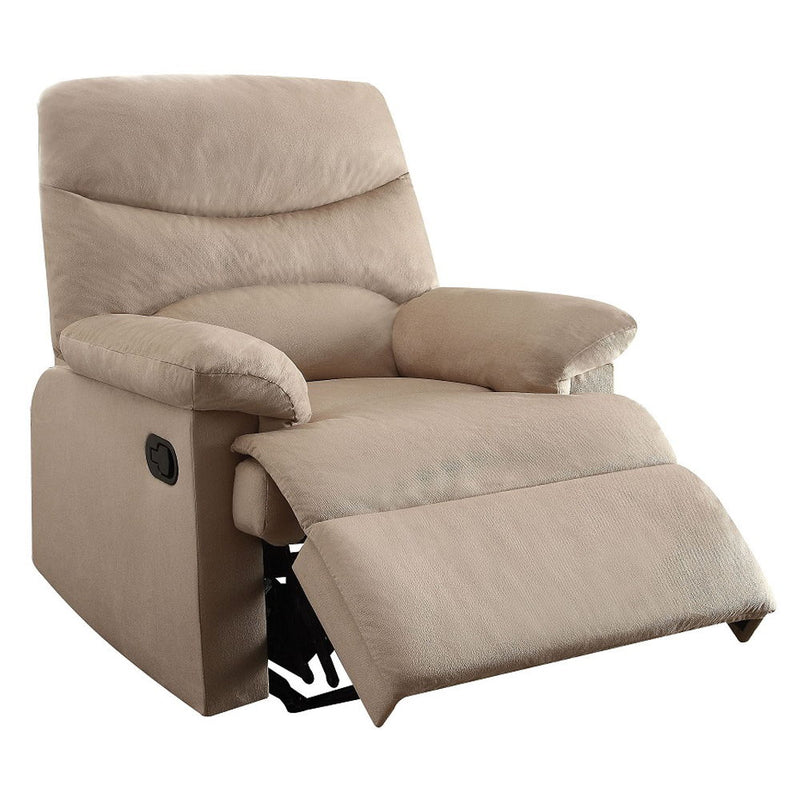Arcadia - Motion Recliner - Beige Woven Fabric, photo 2 of 7
