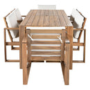 TREXM Patio Table and Chairs Set, 7-Piece Outdoor Dining Set for 6