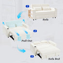 Pull-Out Sofa Bed Convertible Couch With Adjustable Backrest For Living Room by HouseOfZazla