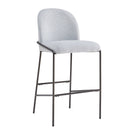 Galen Indoor Metal Upholstered Barstool