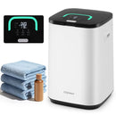 23L Large Hot Towel Heater with Rapid Heating and Adjustable Timer-White by LJGDeals