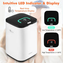 23L Large Hot Towel Heater with Rapid Heating and Adjustable Timer-White by LJGDeals