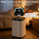 23L Large Hot Towel Heater with Rapid Heating and Adjustable Timer-White by LJGDeals