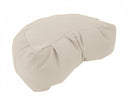Zafu Organic Cotton Meditation Cushion Round or Oval Organic Buckwheat Hull Fill