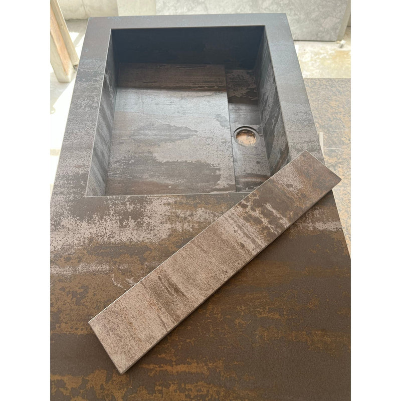 Engineered Porcelain Sink Dekton Trillium Handcrafted Natural Stone, photo 3 of 14
