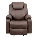 Electric Power Lift Leather Massage Sofa by LJGDeals