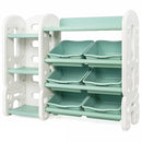 Kids Toy Storage Organizer with Bins and Multi-Layer Shelf for Bedroom Playroom by LJGDeals