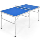 60 Inch Portable Tennis Ping Pong Folding Table with Accessories by LJGDeals