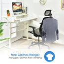 Height Adjustable Ergonomic High Back Mesh Office Chair with Hange by LJGDeals
