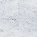 Bianco Carrara"C" Marble 1/2" x 12" - Pencil Liner Polished Tile