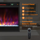 1500W Fireplace with Remote