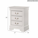Louis Phillipe - Nightstand - Wood by Unique Piece Furniture
