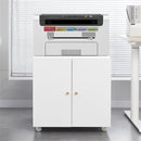 Office Furniture Copier Cabinet 2 Door Steel Copier Stand Mobile Pedestal File Printer Stand by HouseOfZazla