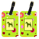 Fox Terrier Luggage Tag