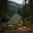 Outdoor Waterproof Teepee Camping Tent by HouseOfZazla