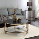 Abisha - Sintered Stone Top Round Tables by HouseOfZazla