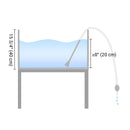 Yescom Siphon Gravel Vacuum Cleaner for 10 Gallon Tank