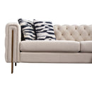 Chesterfield - Modern Tufted Living Room Sofa, 84.25''W Couch by Unique Piece Furniture
