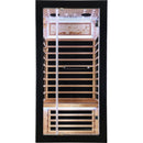 Single-person starlight ceiling lighting sauna