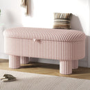 Storage Ottoman Upholstered Bench With Lift-Top Storage by HouseOfZazla