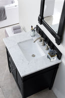 James Martin Brittany 30" Single Bathroom Vanity, Black Onyx