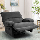 Oversized Manual Recliner Chair Sofa For Living Room by HouseOfZazla