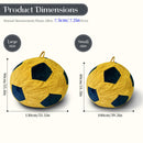 Small Soccer‑Shaped Bean Bag Chair