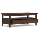Warm Shaker - Coffee Table With Functional Storage by HouseOfZazla