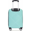 2Piece Luggage Sets ABS Lightweight Suitcase, Spinner Wheels, (20/14) LIGHT BLUE