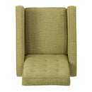 Mid-Century Modern Recliner With Button Tufted Waffle Stitch by HouseOfZazla