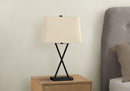 Lighting, Table Lamp, USB Port Included, Resin, Transitional - Black by HouseOfZazla