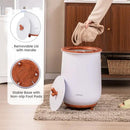 23L Large Luxury Bucket-Style Towel Warmer with Fragrant Disc Holder by LJGDeals