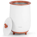 23L Large Luxury Bucket-Style Towel Warmer with Fragrant Disc Holder by LJGDeals