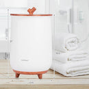 23L Large Luxury Bucket-Style Towel Warmer with Fragrant Disc Holder by LJGDeals