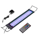 AquaBasik LED Aquarium Light with Timer RC RGBW 22-29"