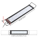 AquaBasik LED Aquarium Light with Timer RC RGBW 22-29"